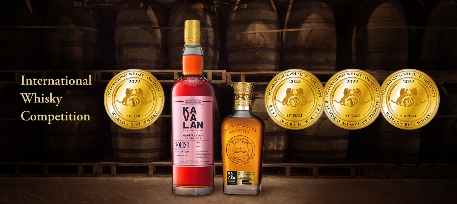 Kavalan Dominates IWC 